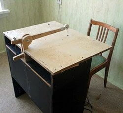 Making a jigsaw from a table